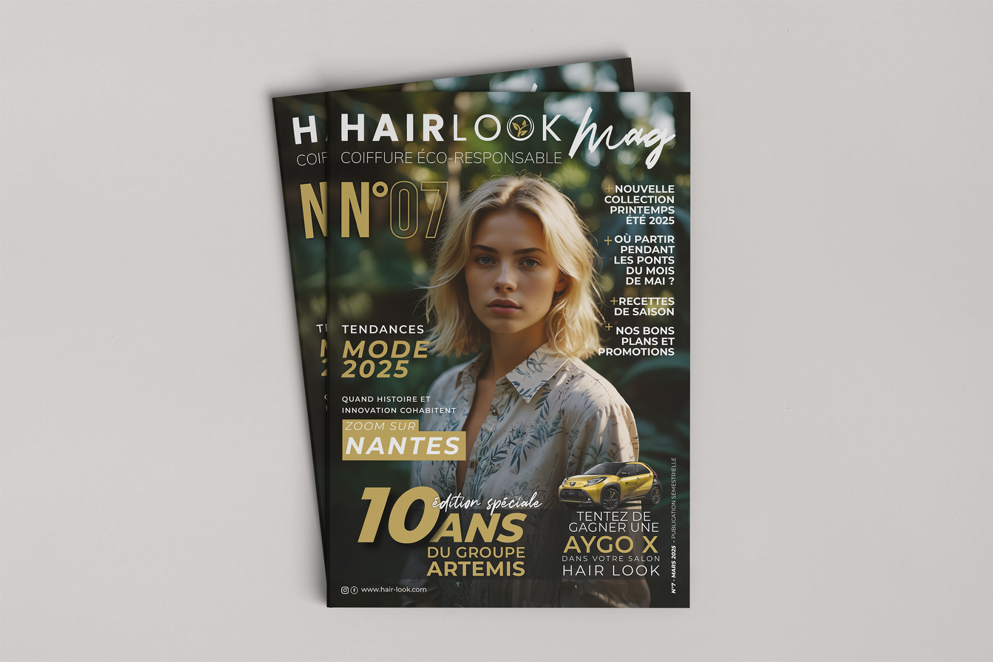 HairLook MAG N°7 - Disponible en salon Salon de coiffure HairLook Valras